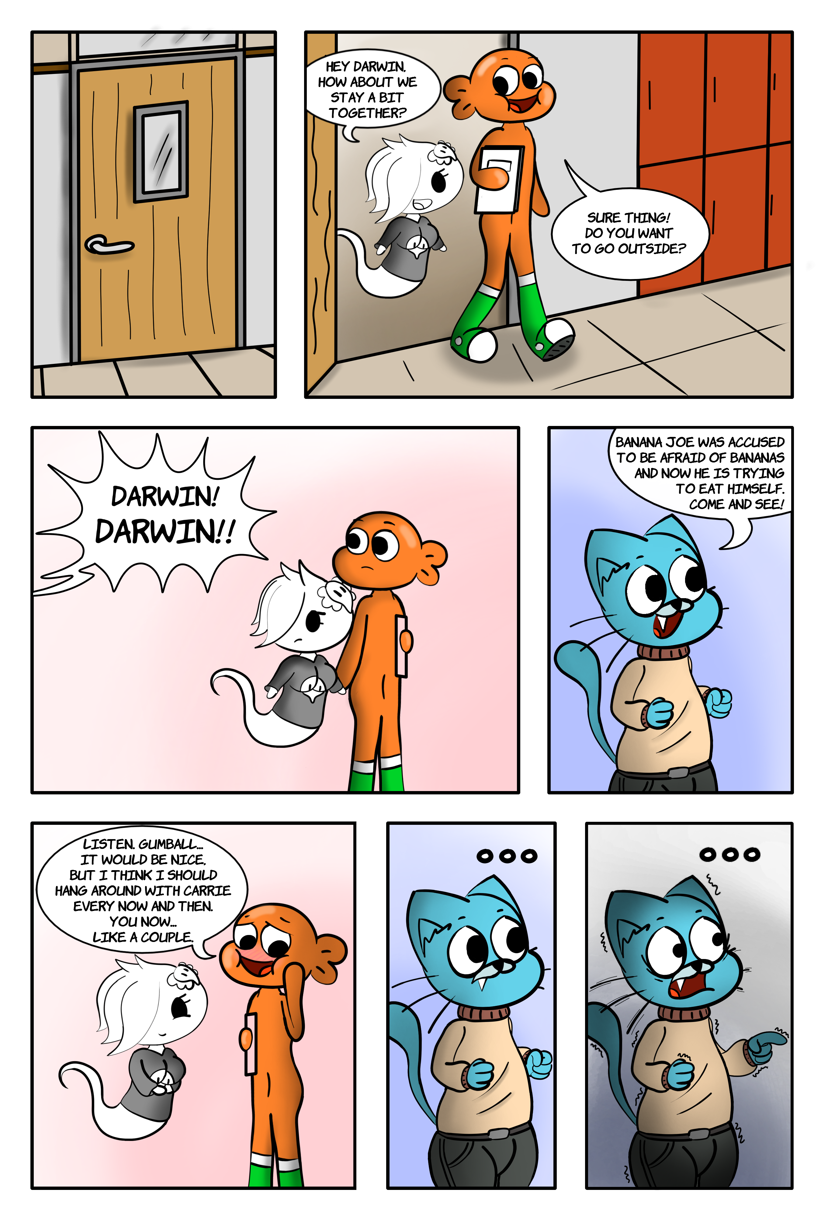 The Tainted World Of Gumball 1 porn comic