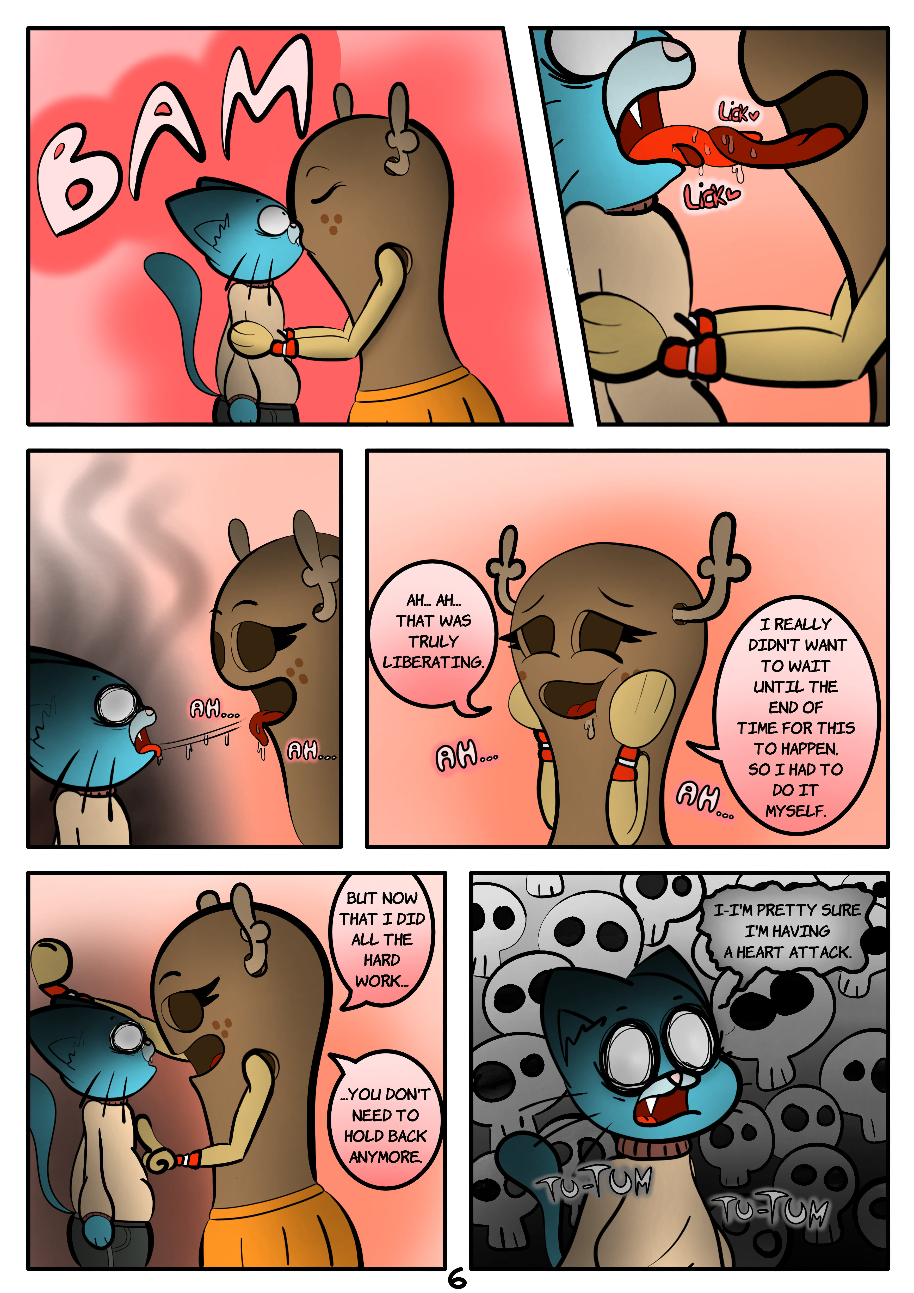 Gumball Watterson And Penny Porn - The Tainted World Of Gumball 1 porn comic