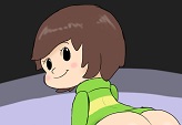 Thicc Frisk and Shortstack Chara