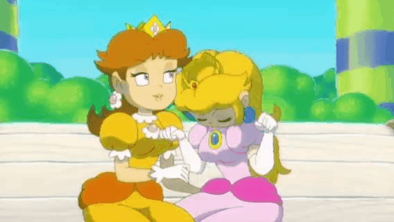 Peach and Daisy love