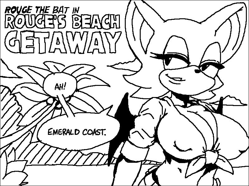 Rouge's Beach Getaway