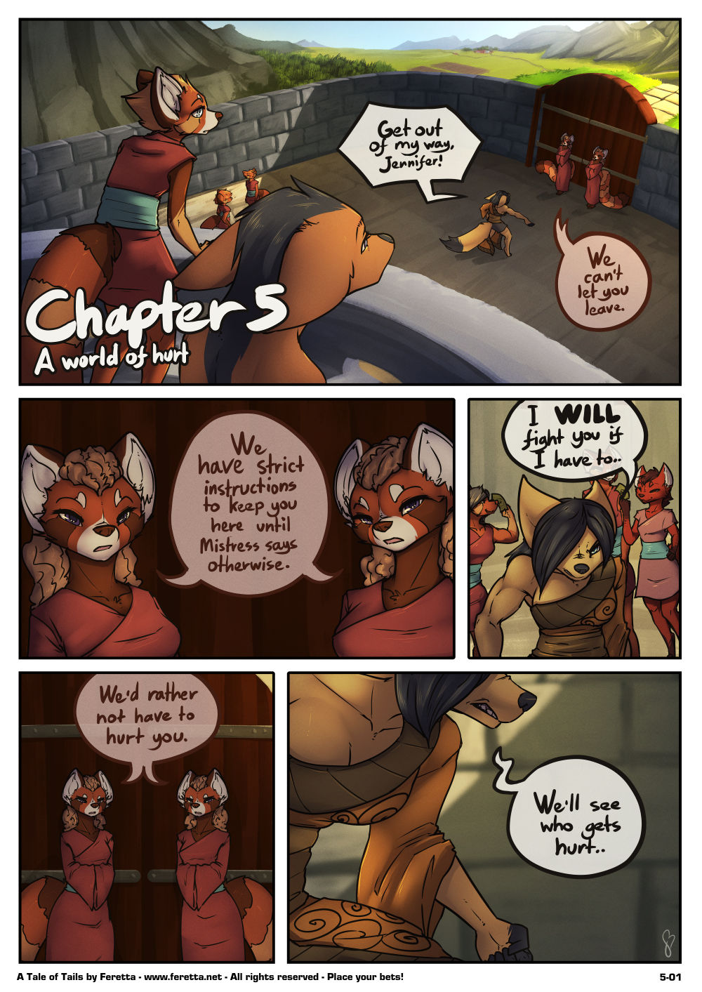 A Tale of Tails: Chapter 5 - A World of Hurt