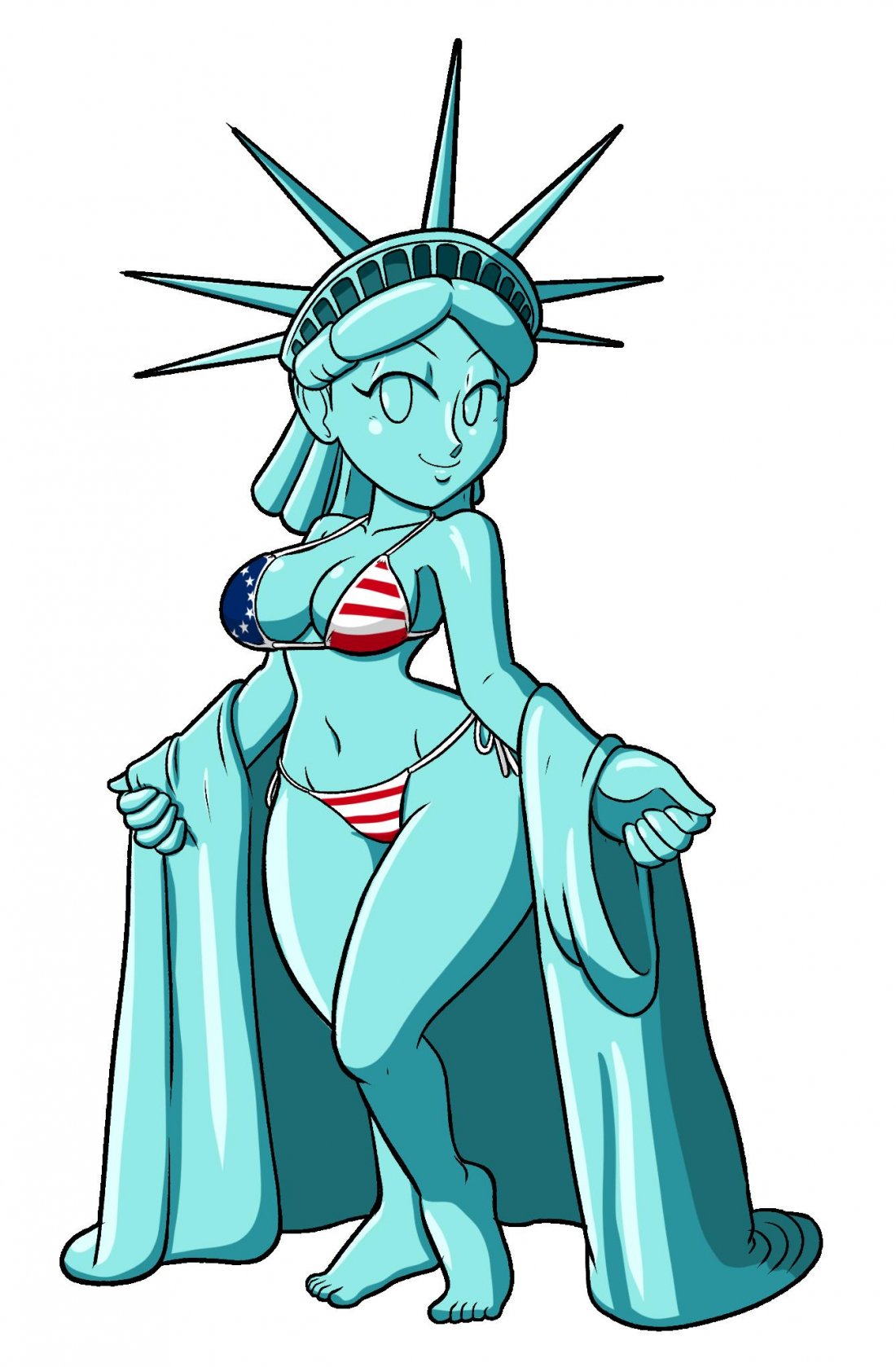 Lady liberty naked - 🧡 The Big ImageBoard (TBIB) - inanimate lady liberty statue...