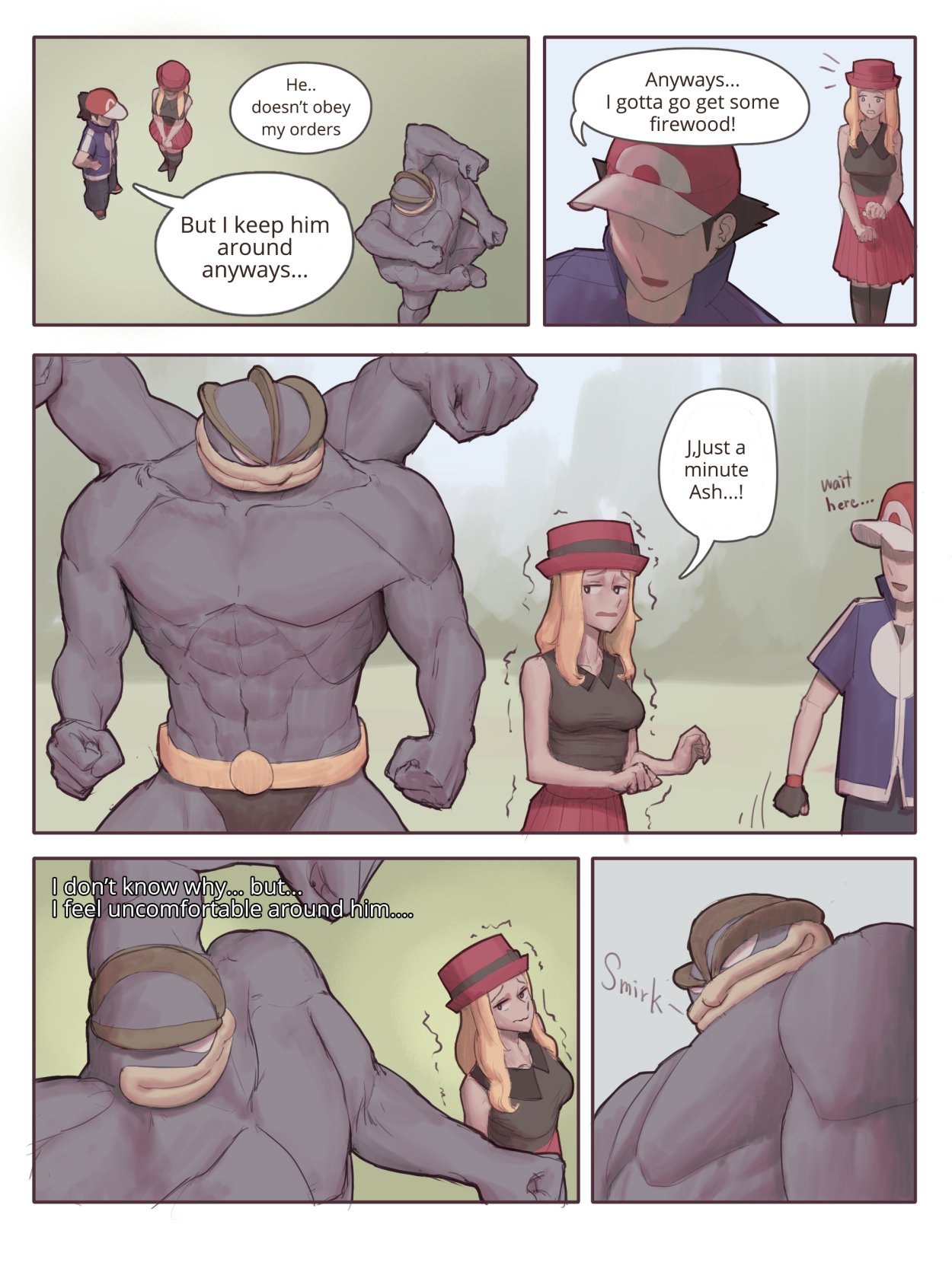 Machamp used knock up