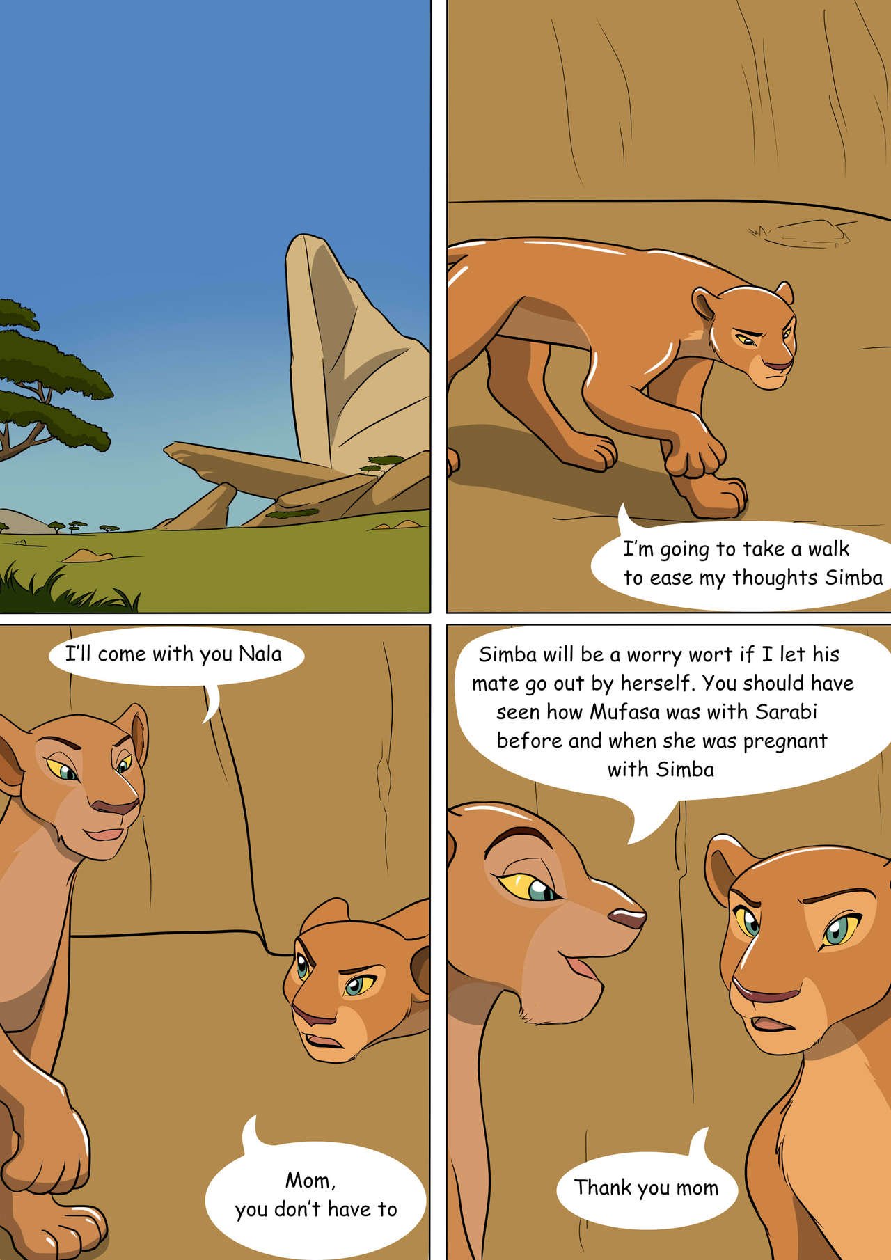 Lion king porn comic