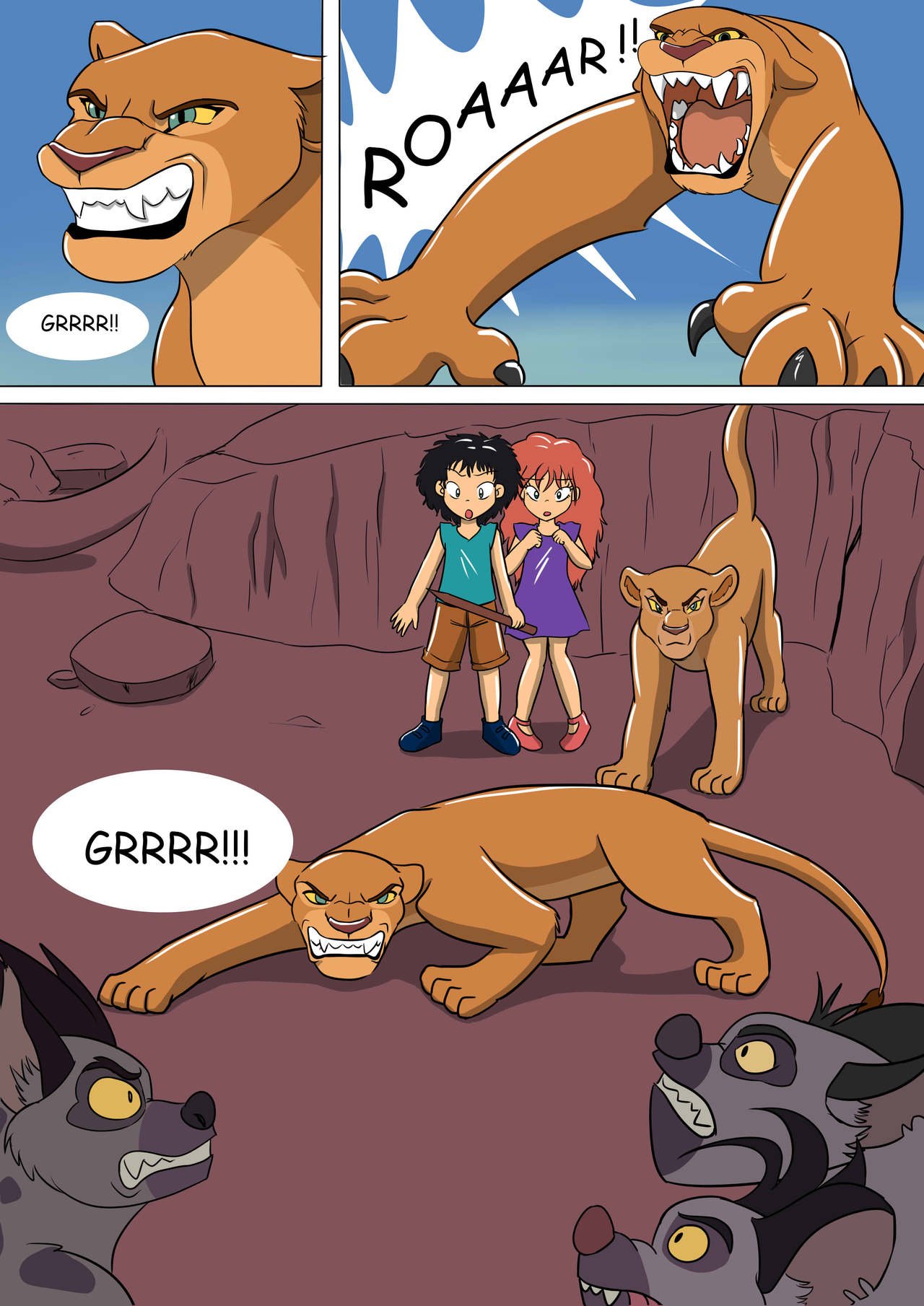 Lion King Shit - LadyDrasami - Nala Comic (The Lion King)