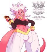 Android 21's Sweet Treat
