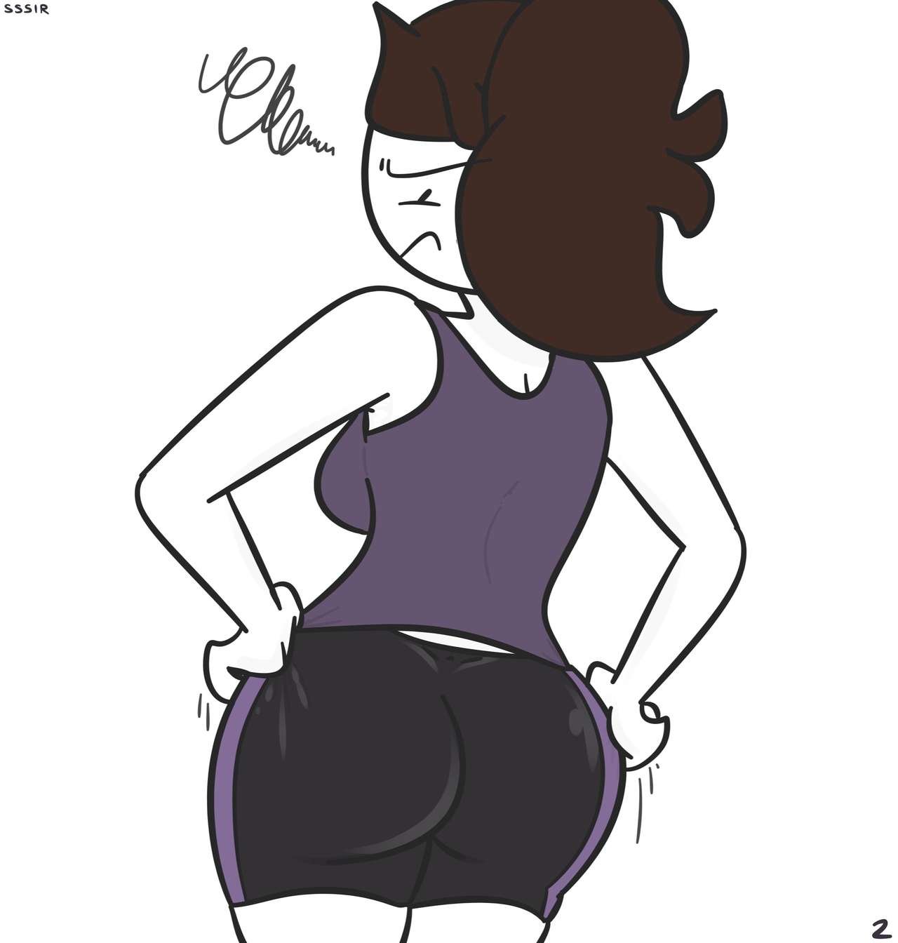 Jaiden animations booty