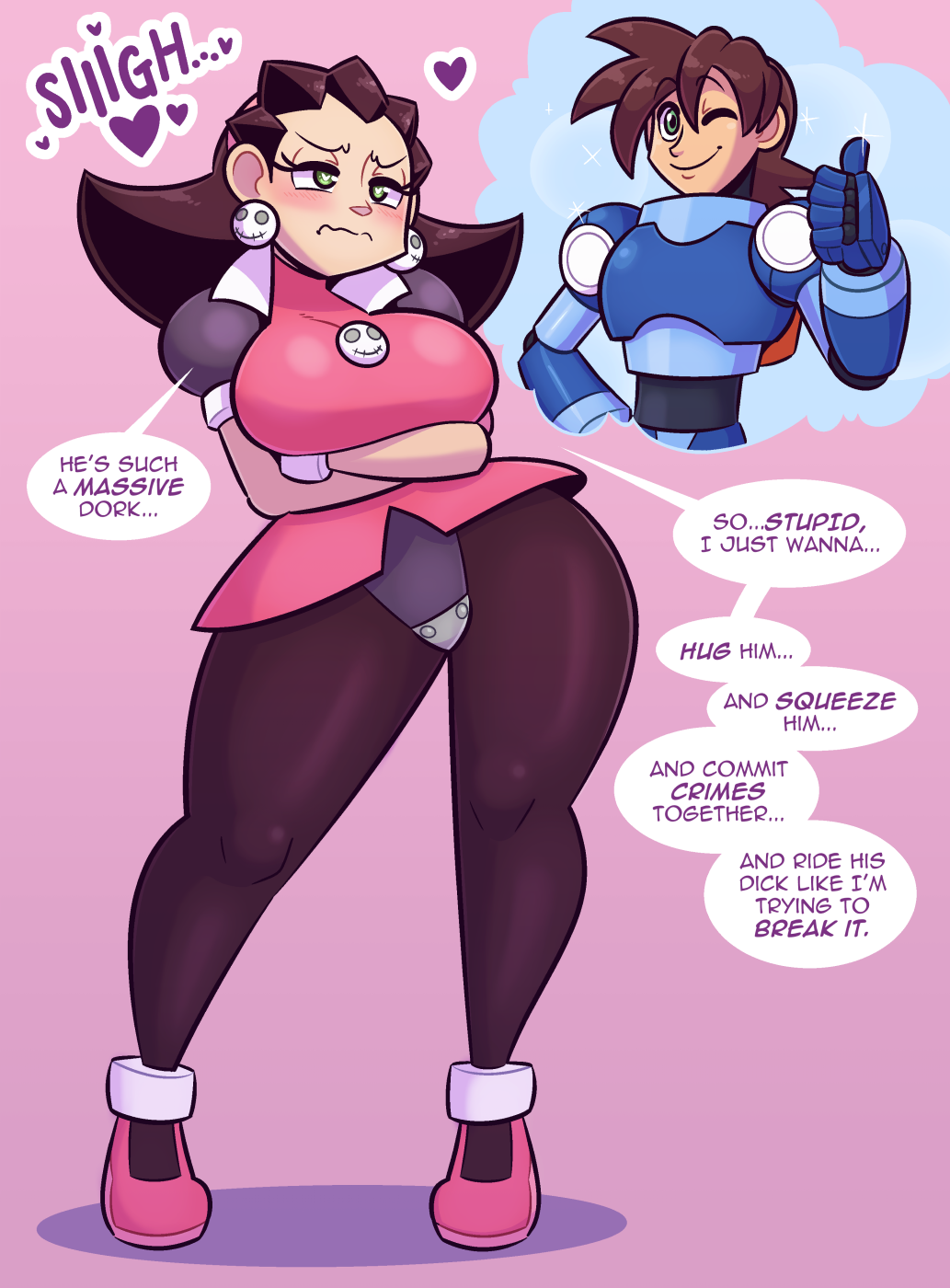 MegaMan and Tron Bonne (Fixed and Updated)