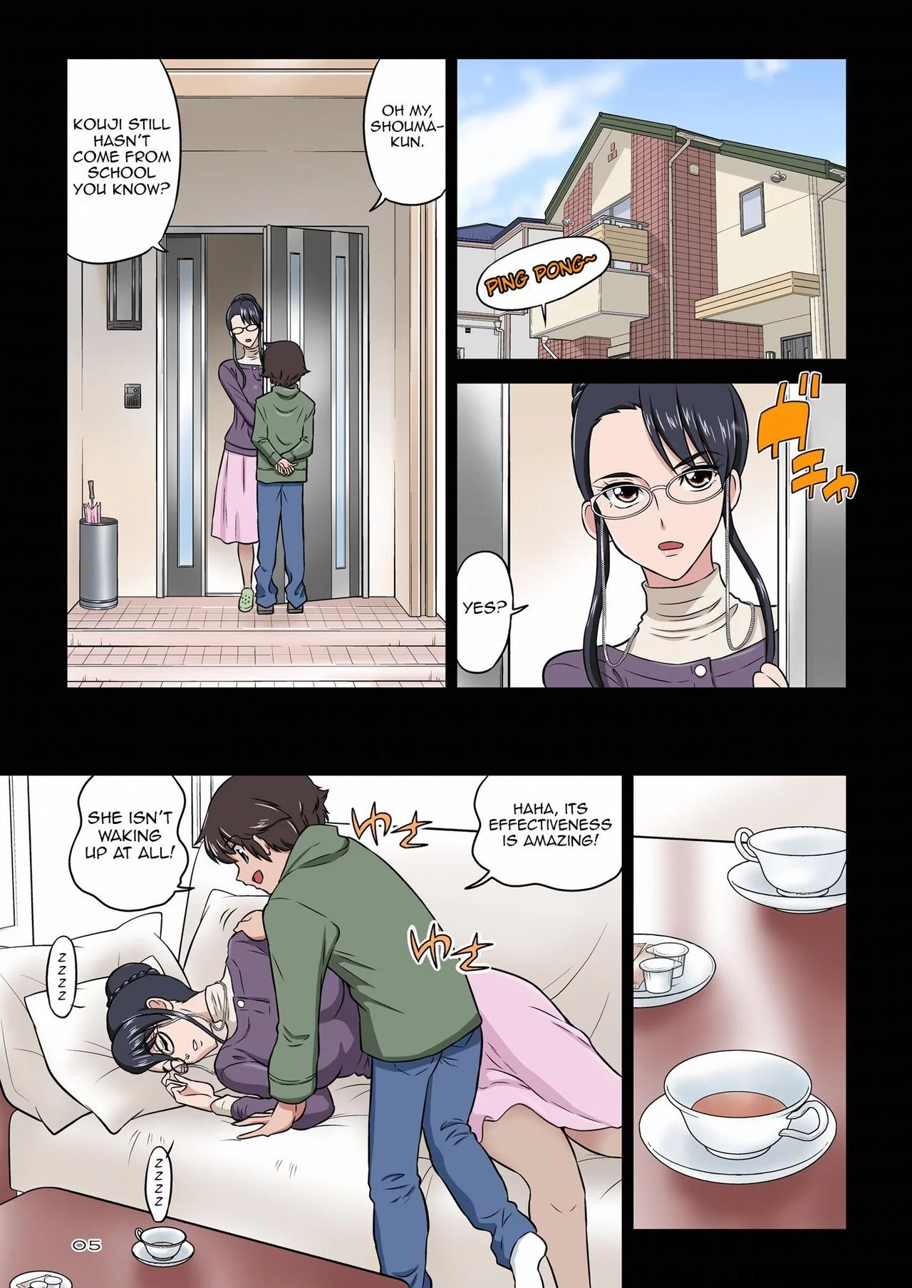 1280px x 1807px - Aunt Chikako and the Beast-like Nephew English porn comic