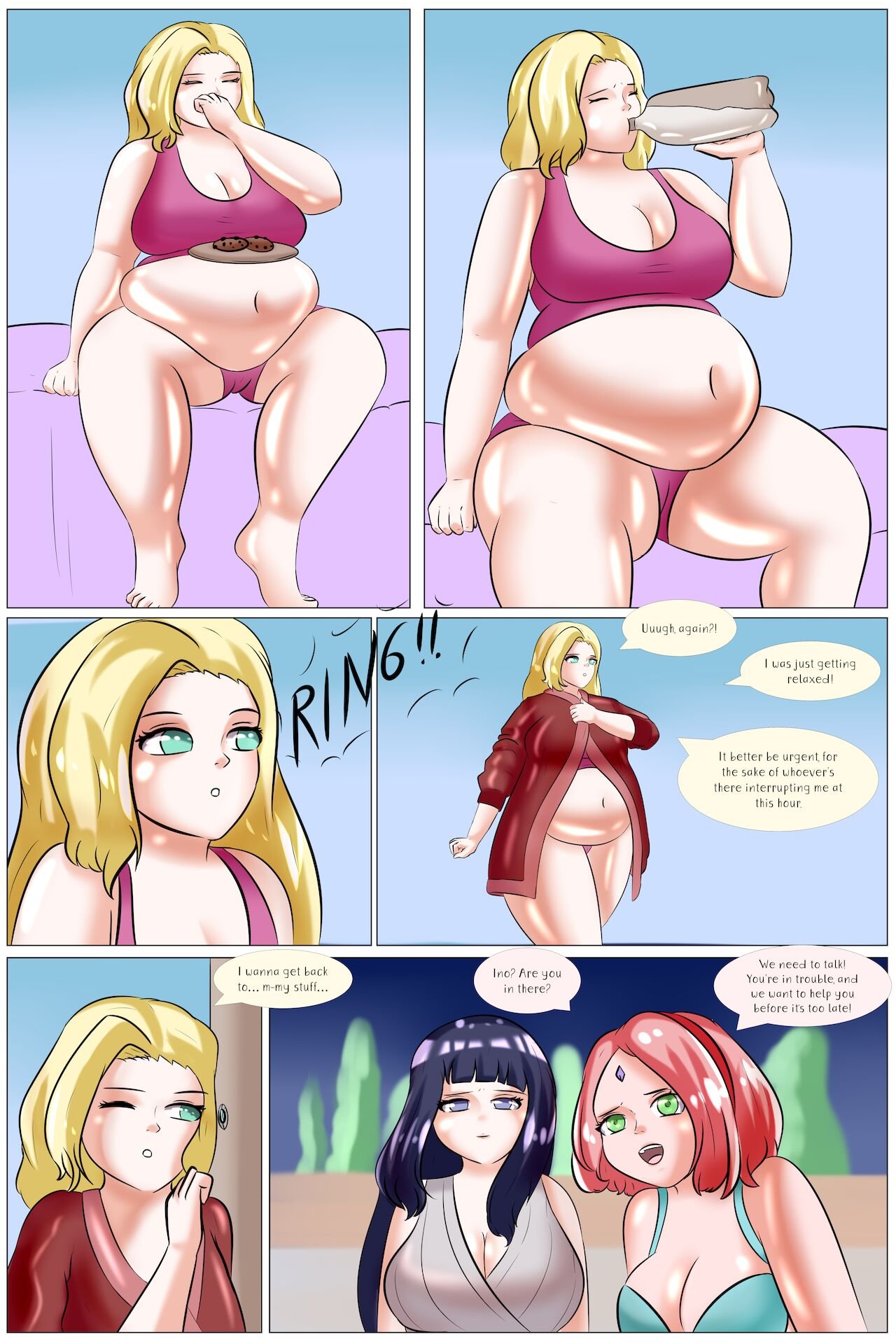 Big Beautiful Kunoichi porn comic