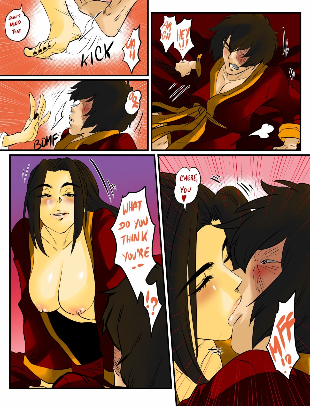 Aarokira Hot Dream (Avatar: The Last Airbender) porn comic