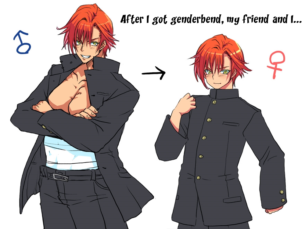 After I got genderbend, my friend and I...