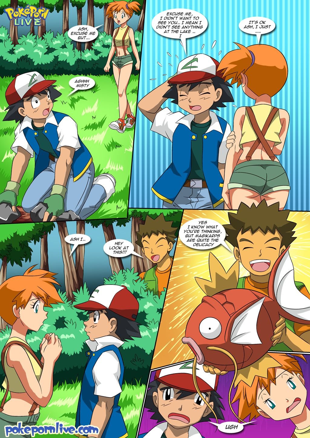 Pokemon Misty Porn Comic