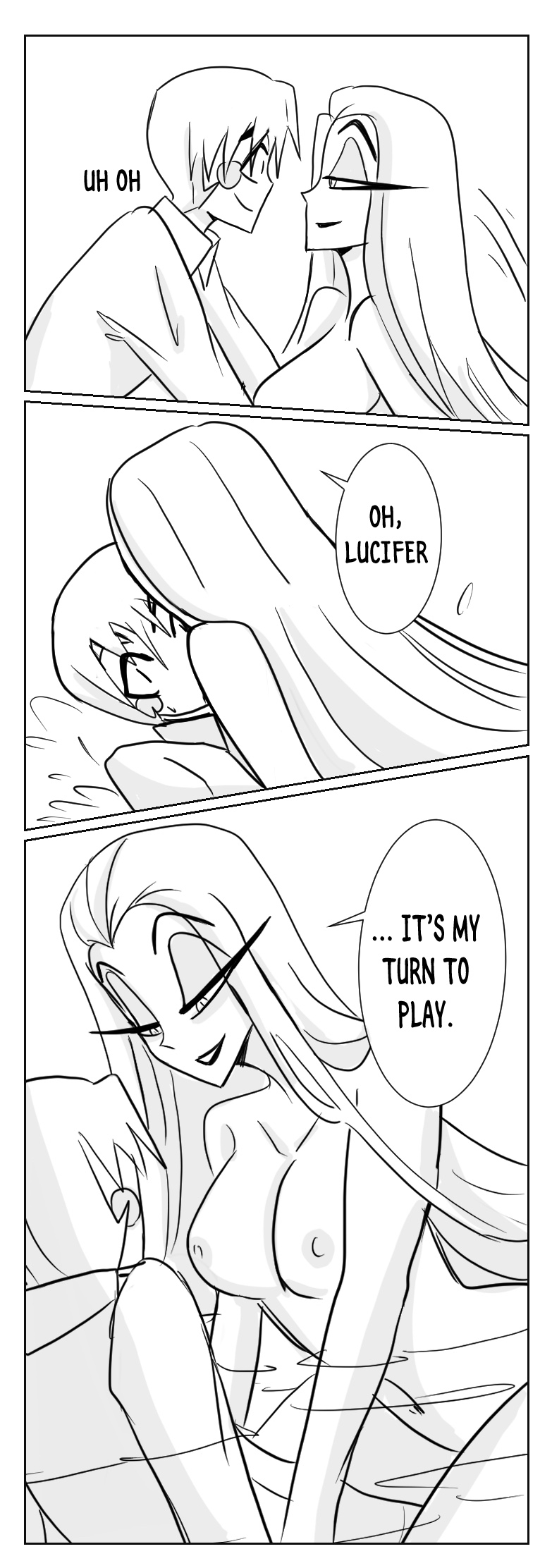 Lucifer and lilith (hazbin hotel) porn comic