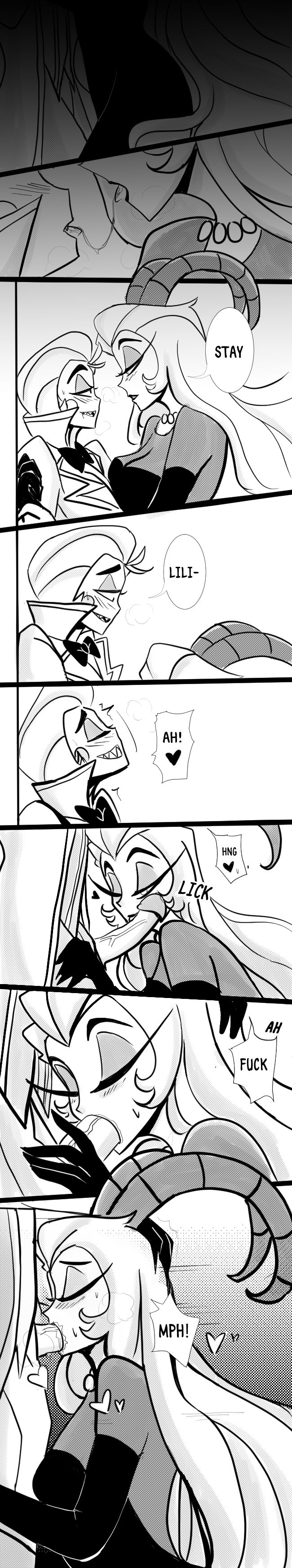 Lucifer and lilith (hazbin hotel) porn comic