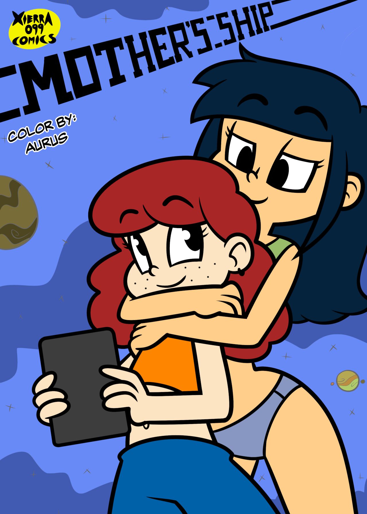 Mother's ship (colored) Â» Porn comics free online