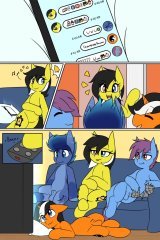 Zedwin's pony orgy comic