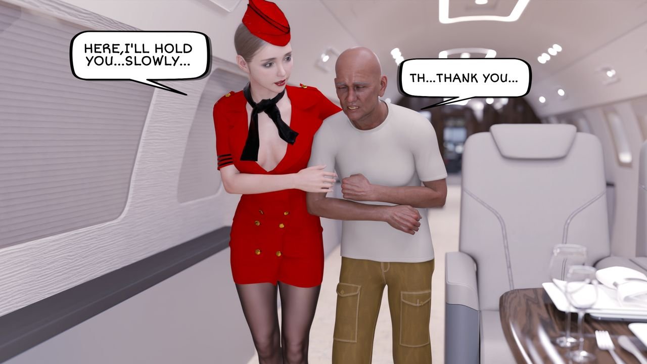 PBSHoney2 - Slime On The Plane ENGLISH porn comic.