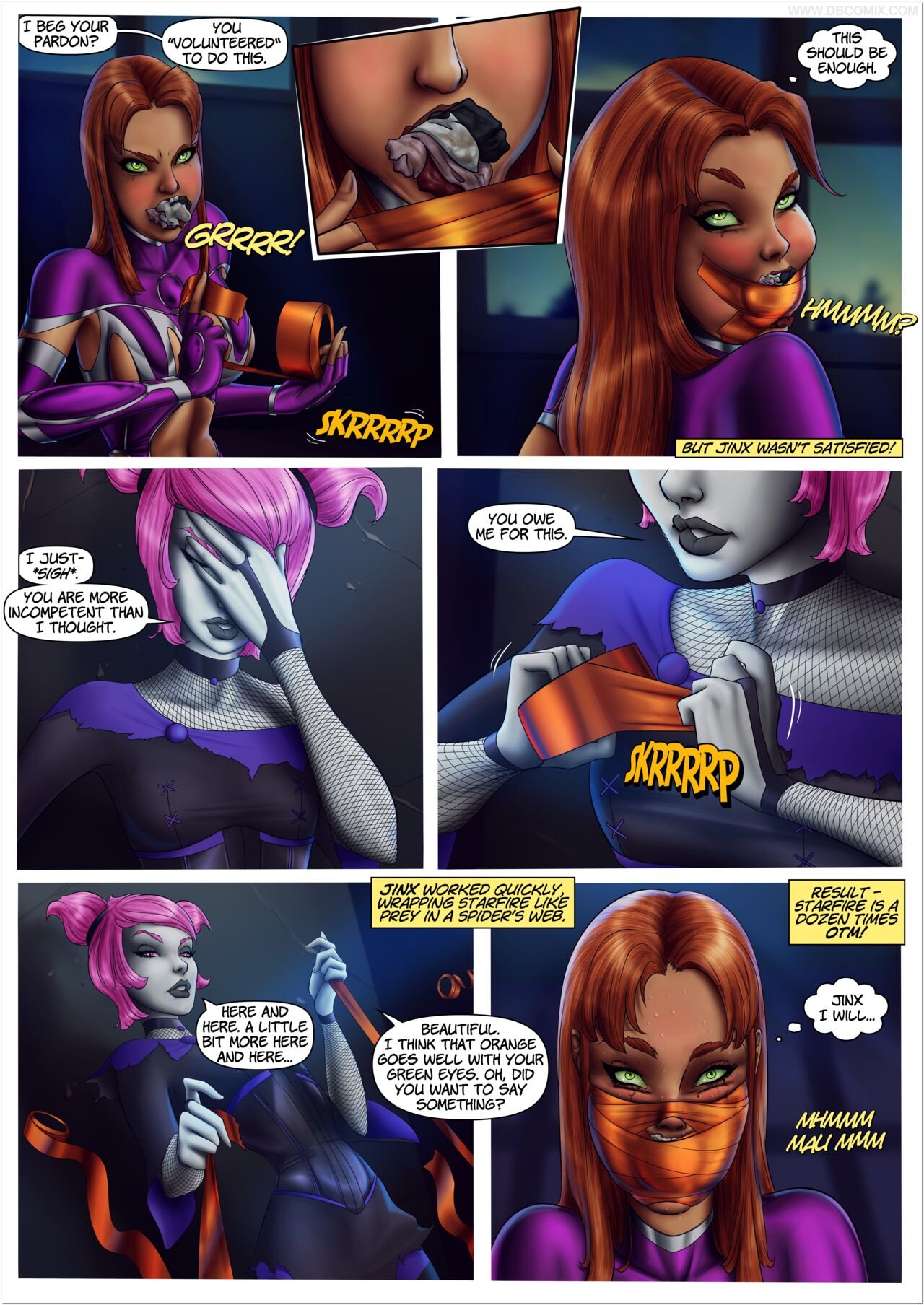 DBComix - Teen Titans Starfire porn comic