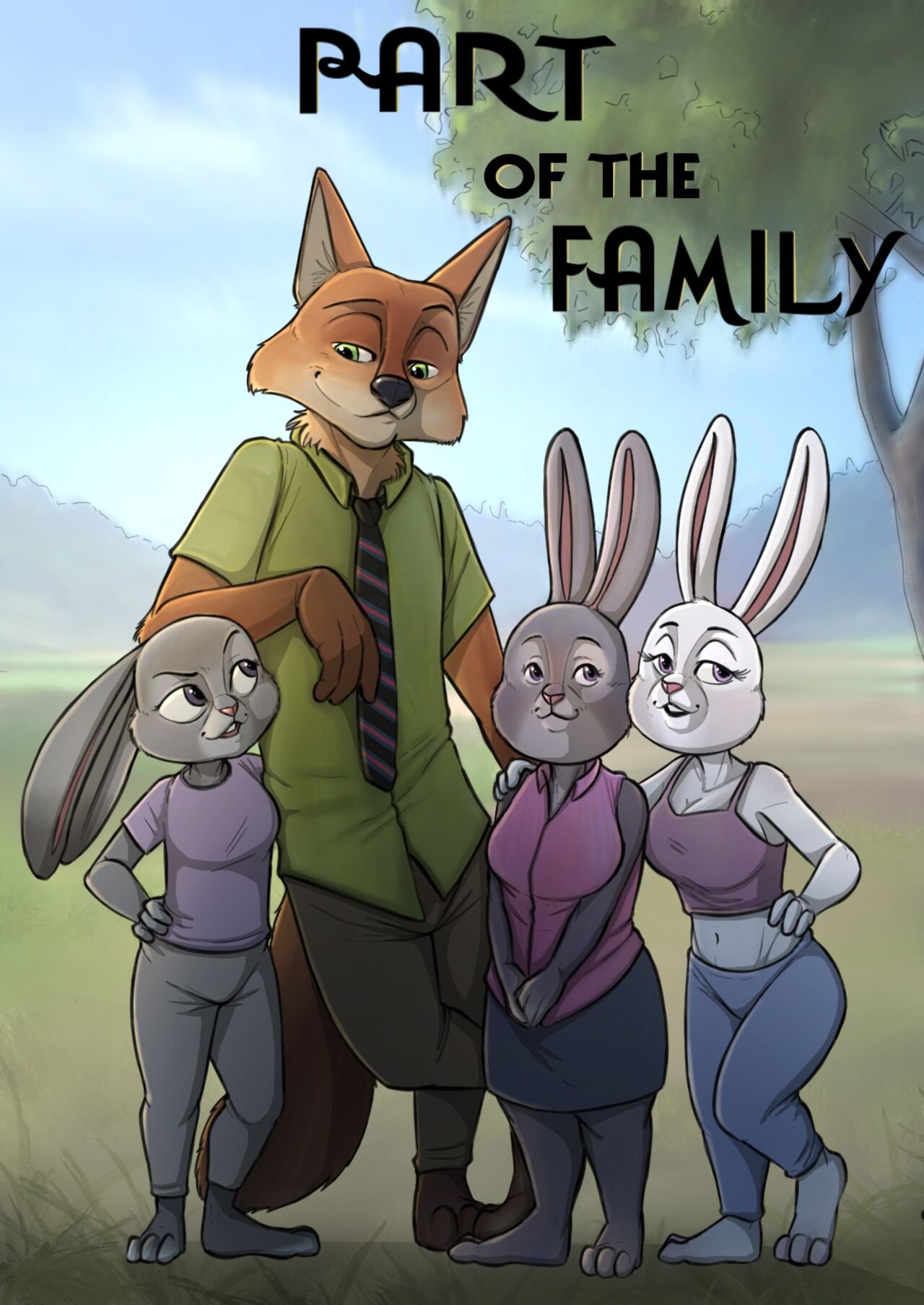 Thehades - Part of The Family (Zootopia) porn comic