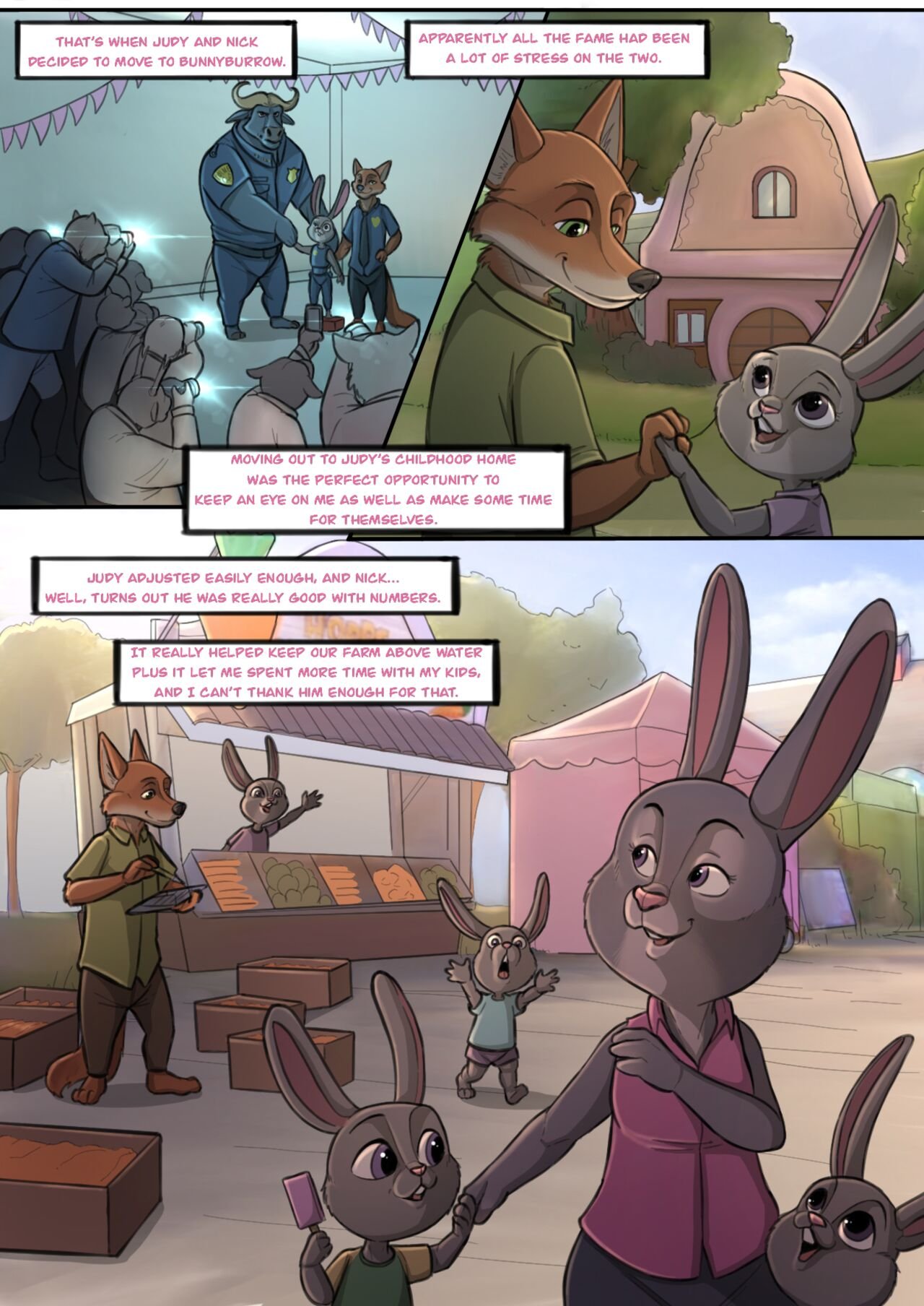 George And Judy Porn Comic - Thehades - Part of The Family (Zootopia) porn comic