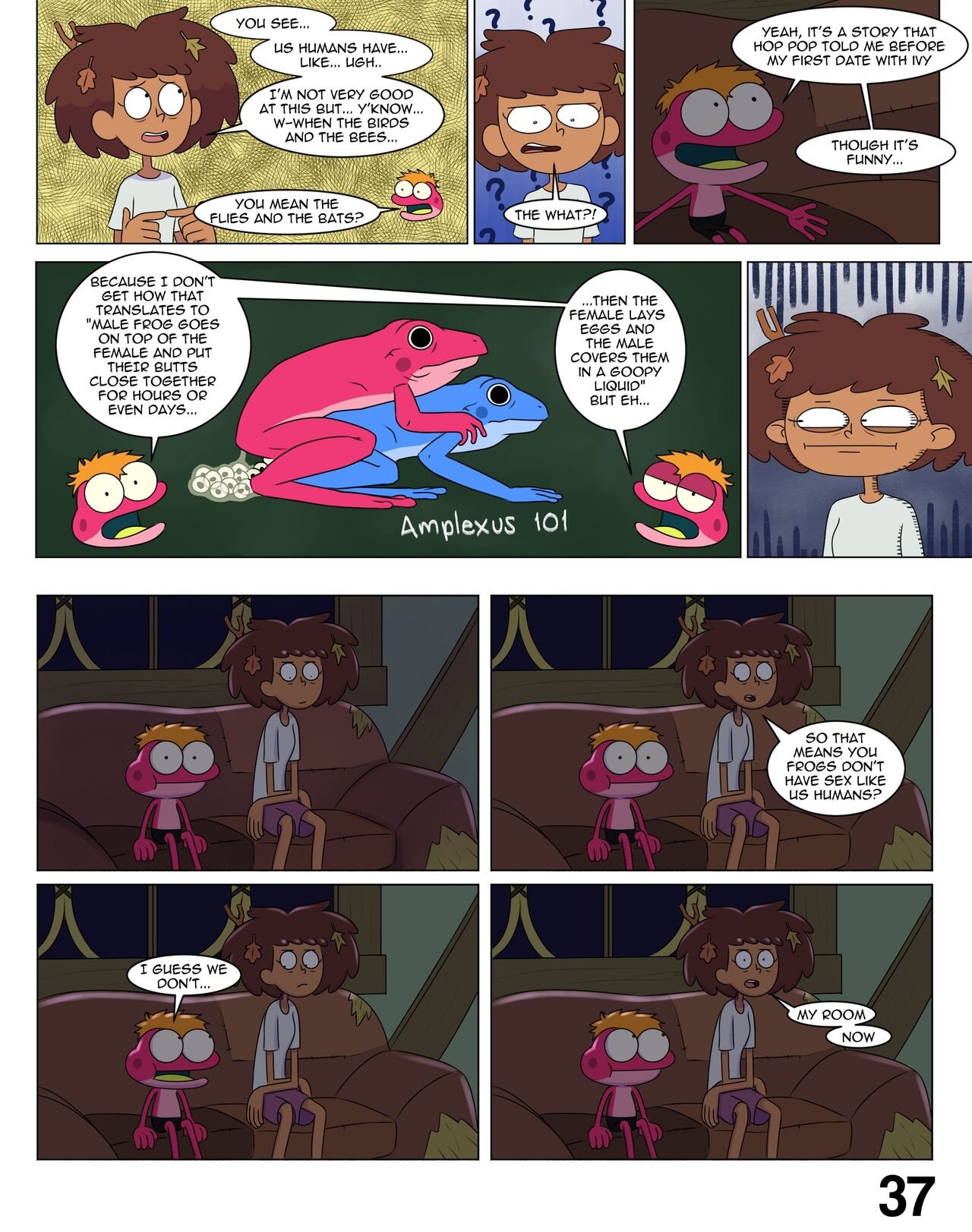 Nocunoct - Oh My Frog! (amphibia) porn comic.