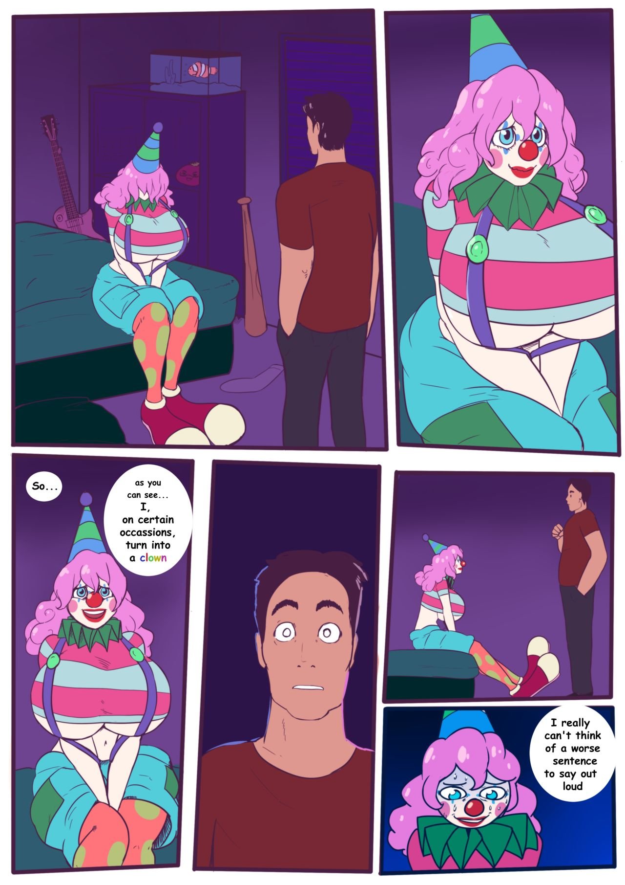 Clown-Comic-Porno