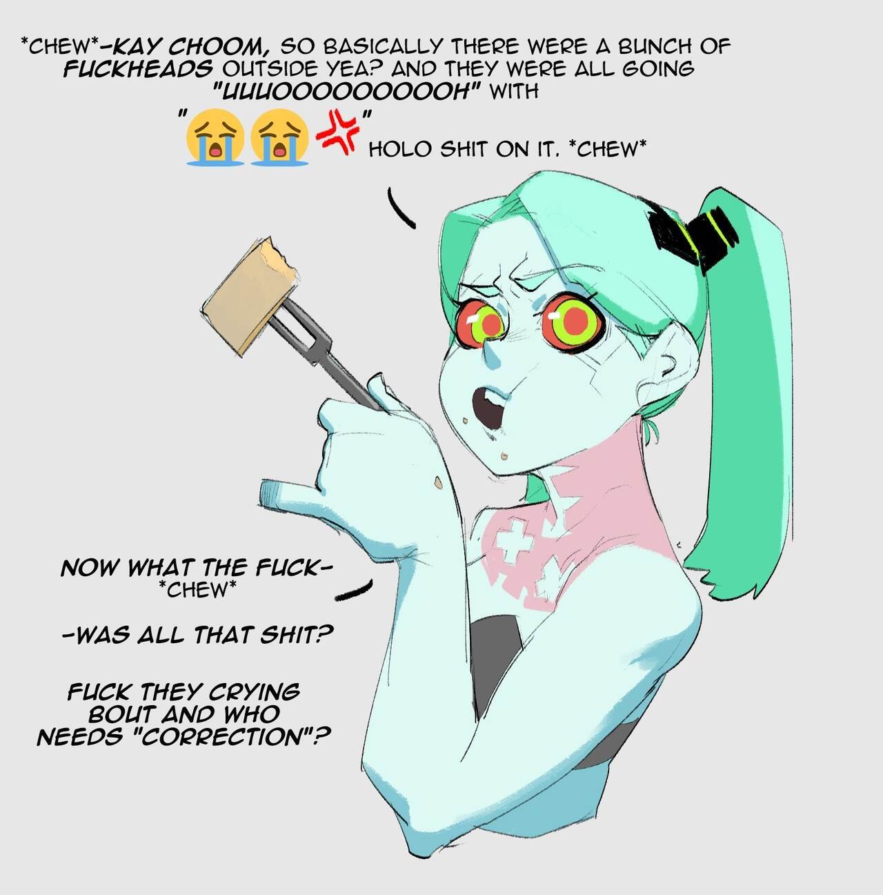 Cyberpunk edgerunners rebecca porn