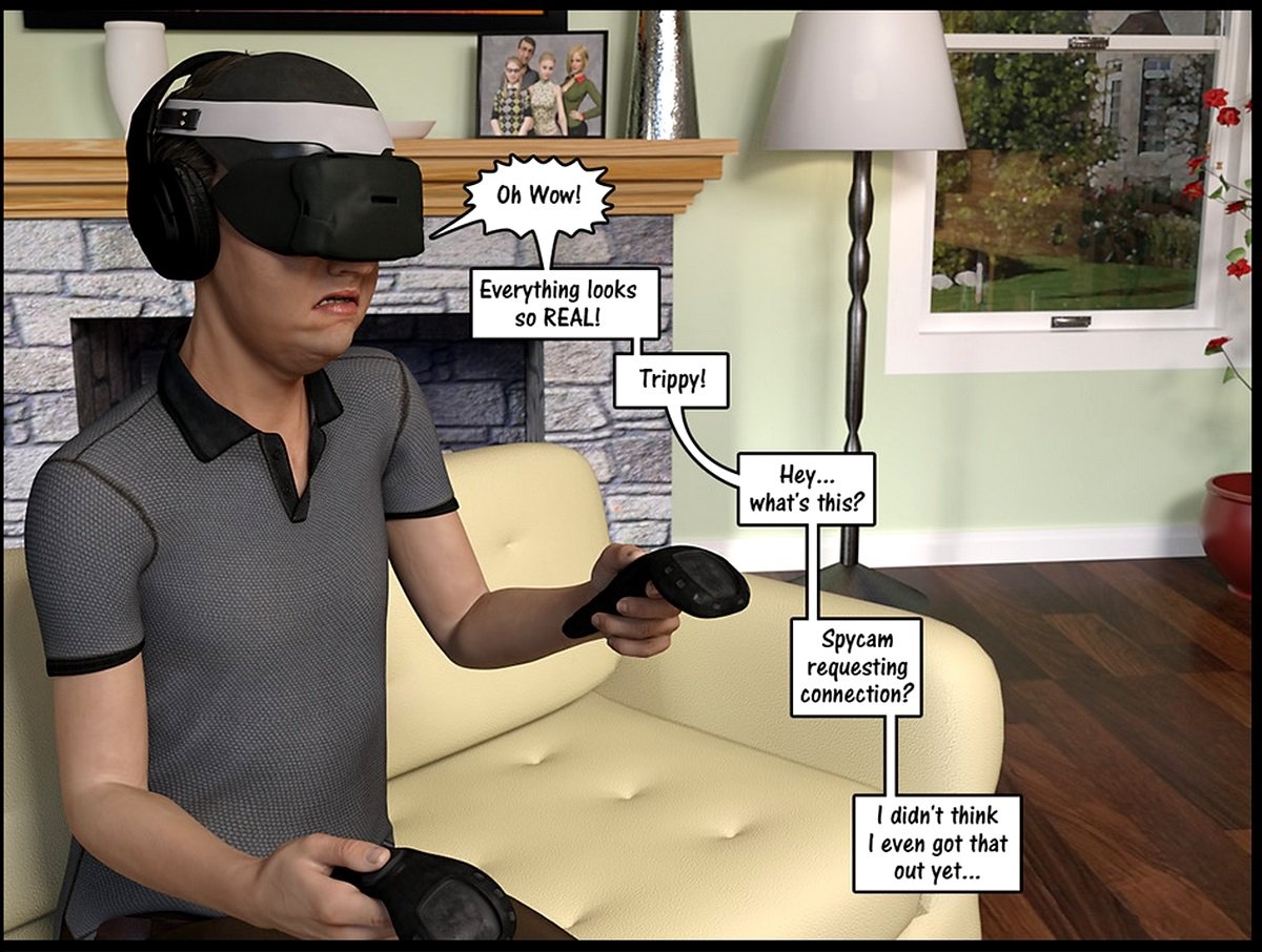 Virtual Reality Comic Porn - Darklord - A Virtually Unreal VR Experience porn comic