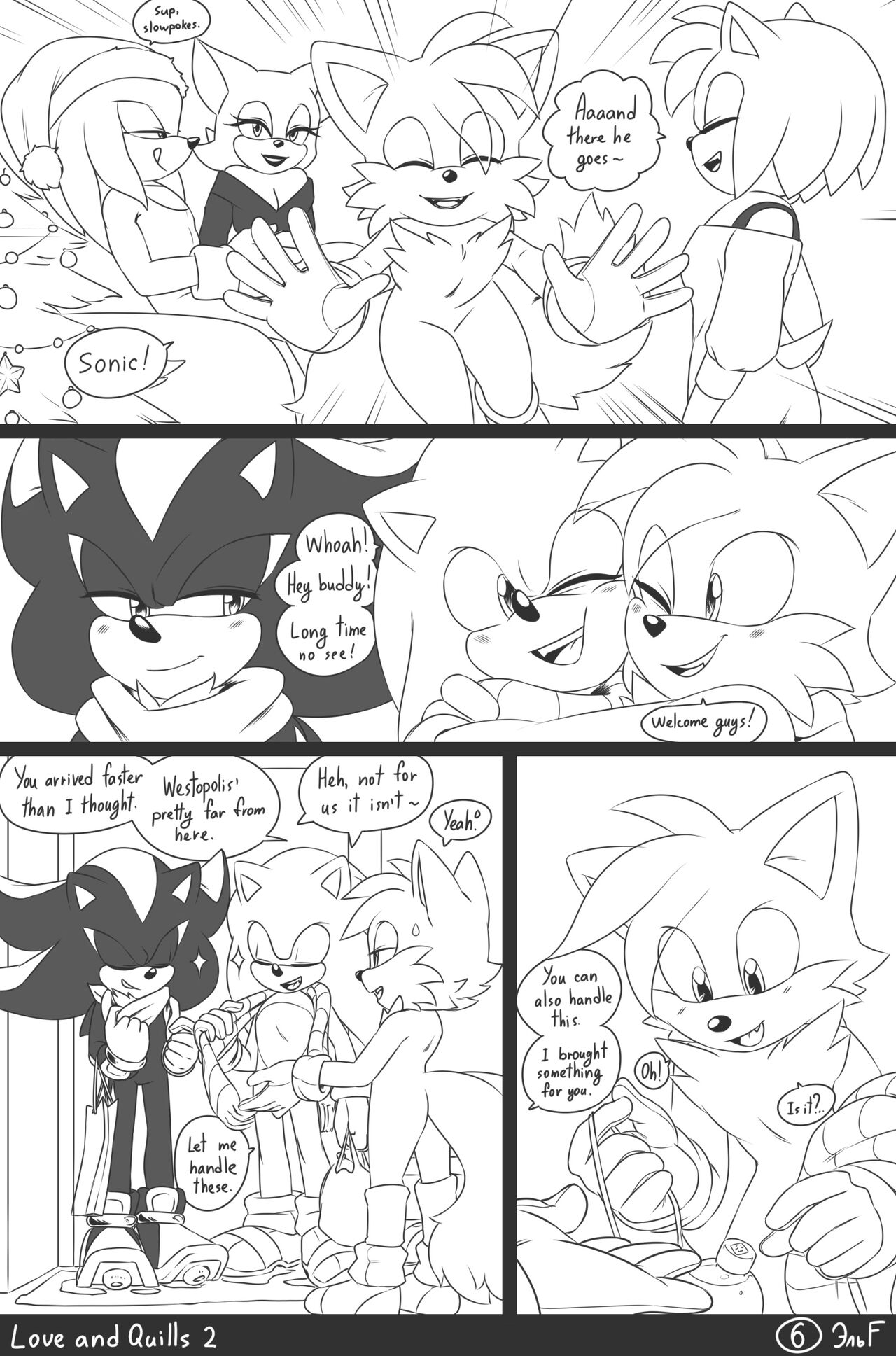 Sonic x shadow comic porn
