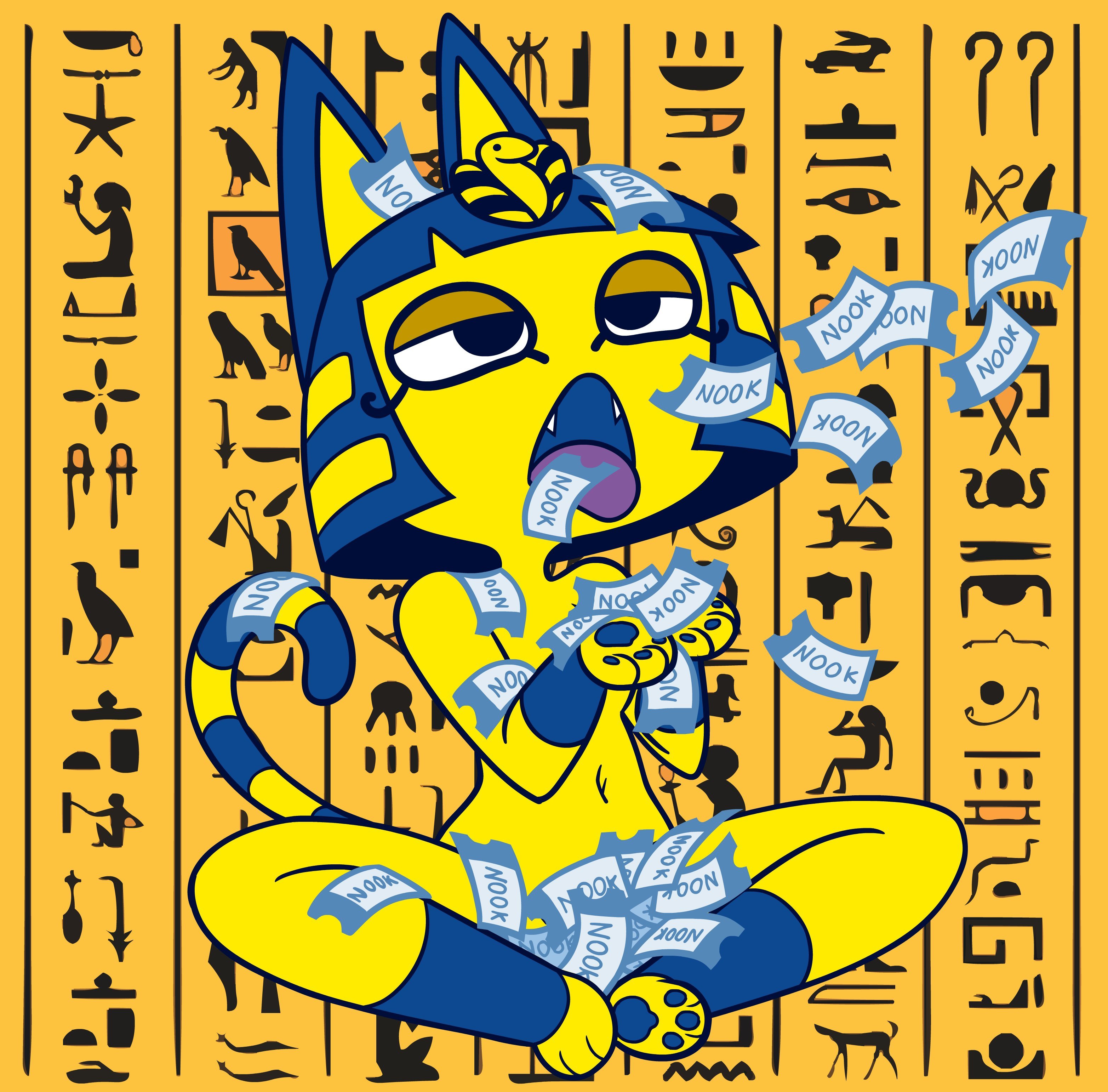 Ankha zone cat