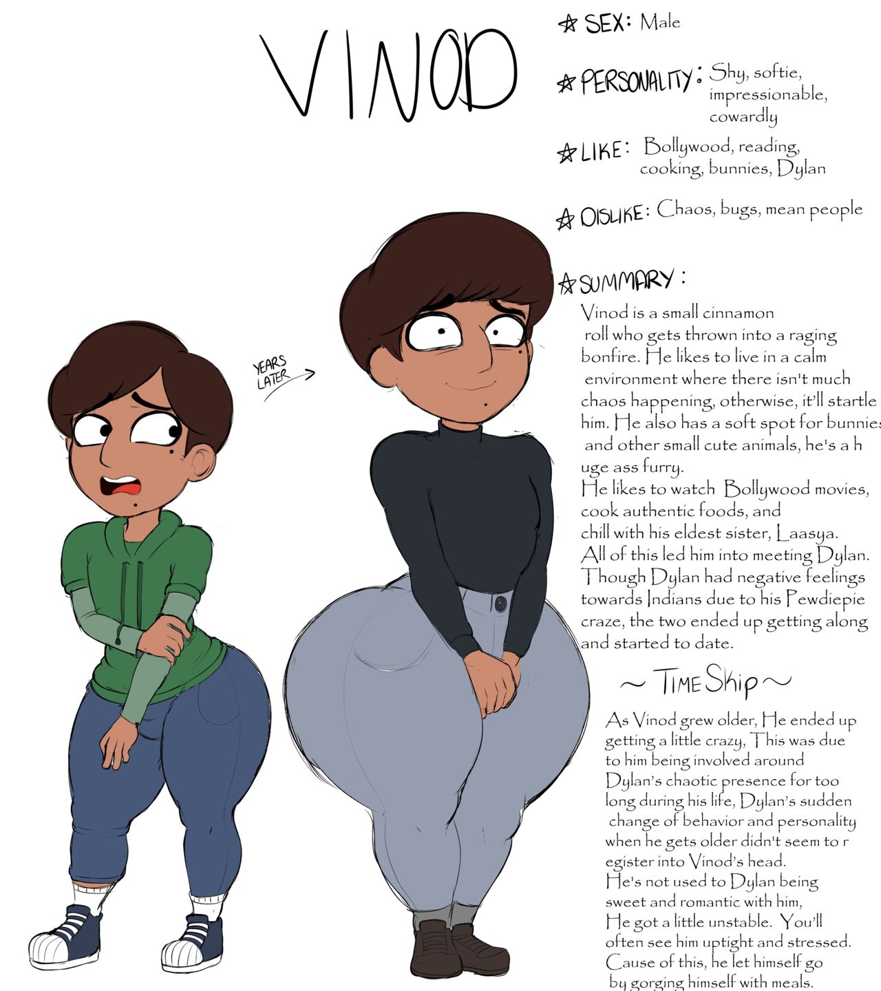 Vinodsex - blackwhiplash - Dylan and Vinod Yaoi