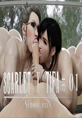 Scarlet X Tifa #01 - School Days