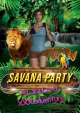 Savana party - A Lara Croft XXX adventure