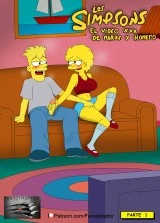Homer and Marge xxx video