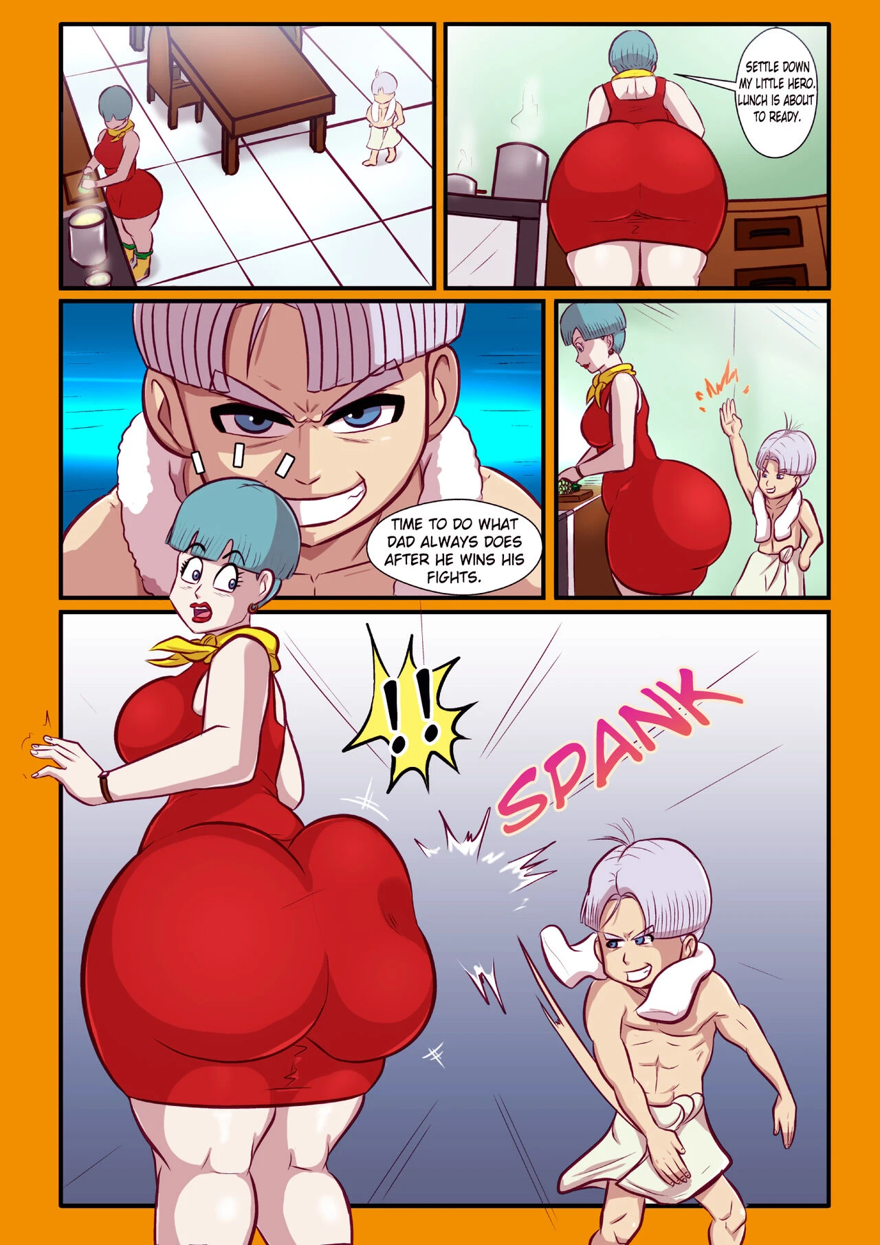 1280px x 1810px - 5tarex - Dragon Ball Z XXX porn comic