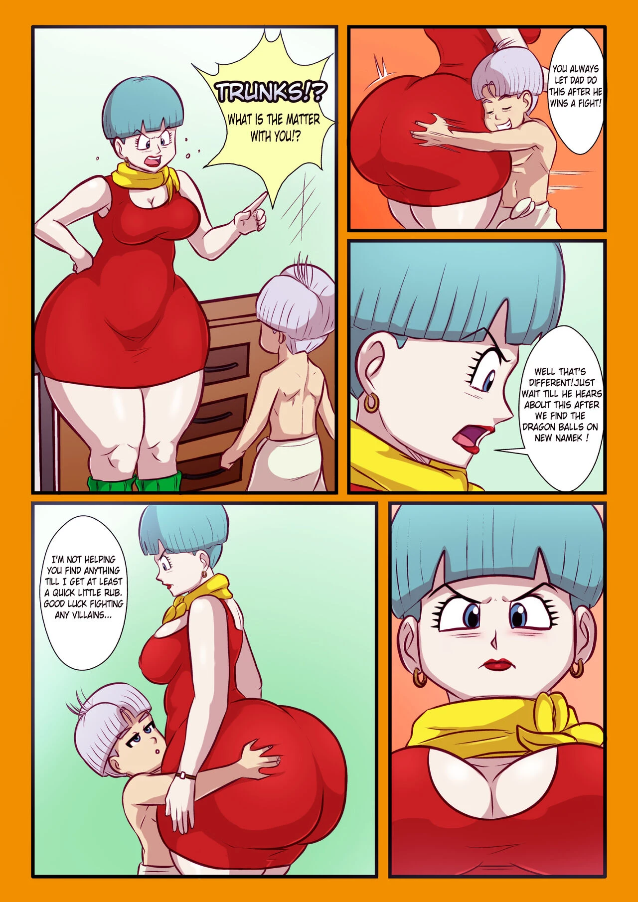5tarex - Dragon Ball Z XXX porn comic