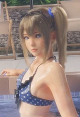 Marie Rose - wardrobe Malfunction by the pool