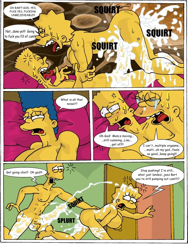 Fear Simpsons Porn Lesbian - The Fear Exploited (The Simpsons) porn comic