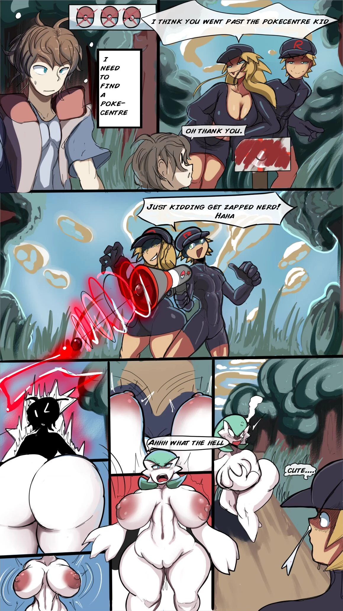 Team rocket's gardevoir indoctrination programme