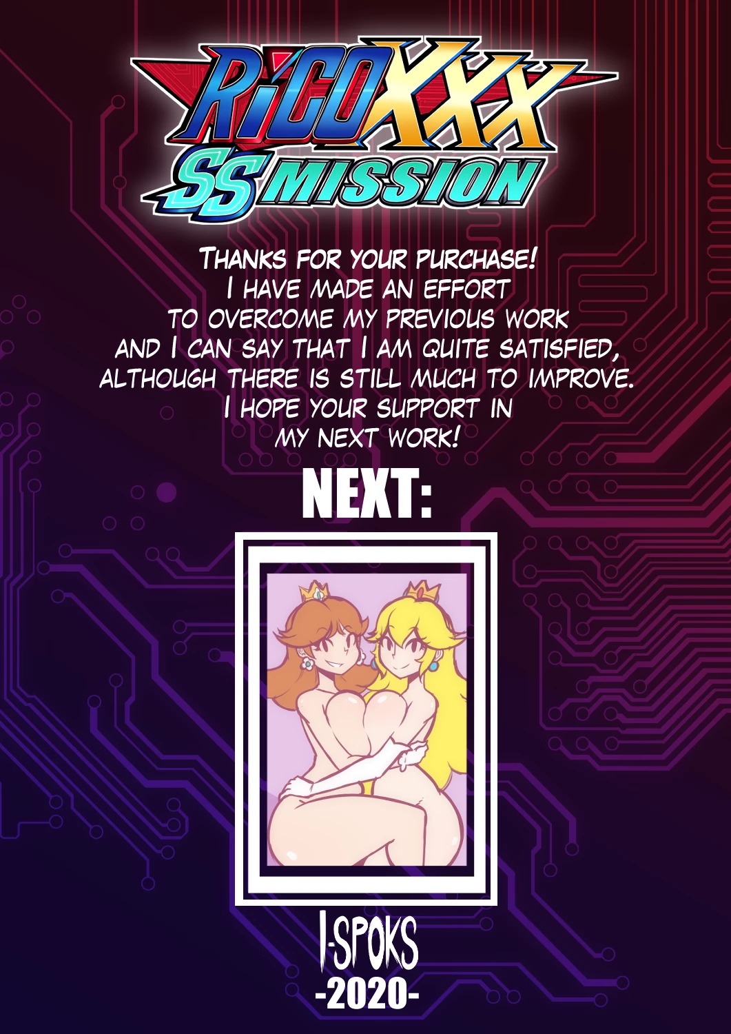 I-spoks - Rico SS Mission porn comic