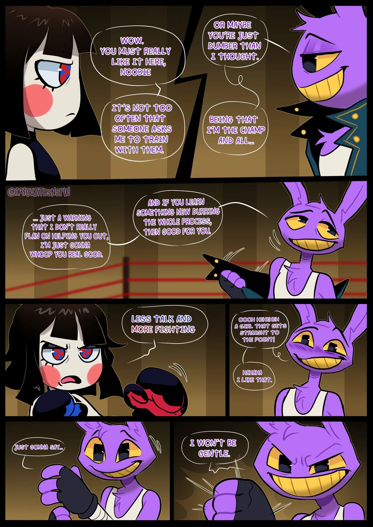 Fight club bl manhwa