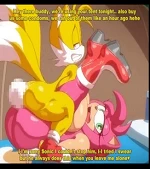 Amy rose Cheating on sonic with tails