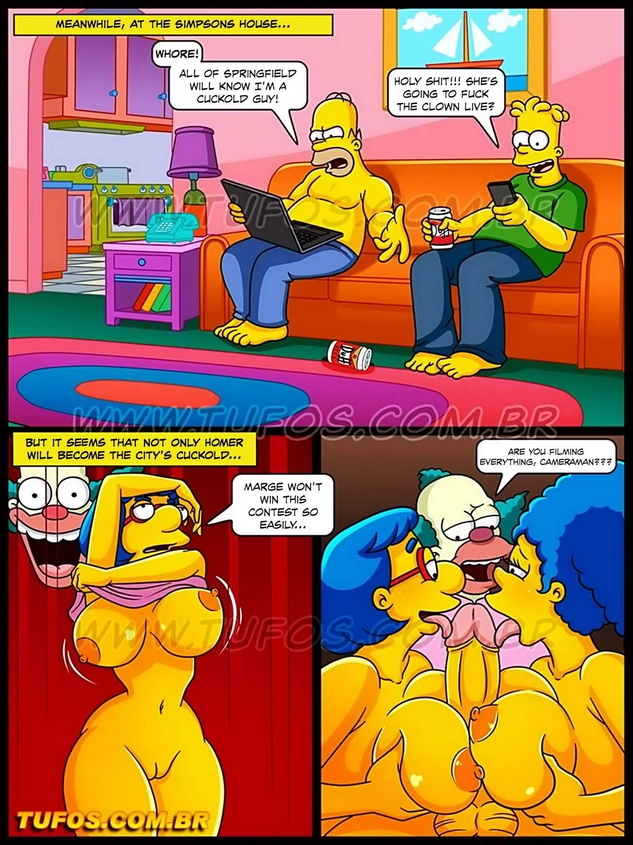 Quadrinhos eroticos os simpsons