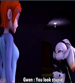 Gwen meets Scorbunny
