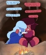 Ruby and sapphire