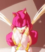 Amy rose x tails double peins