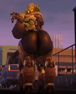 Orisa Holdin' Up Traffic