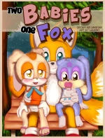 Two Bunnies One Fox